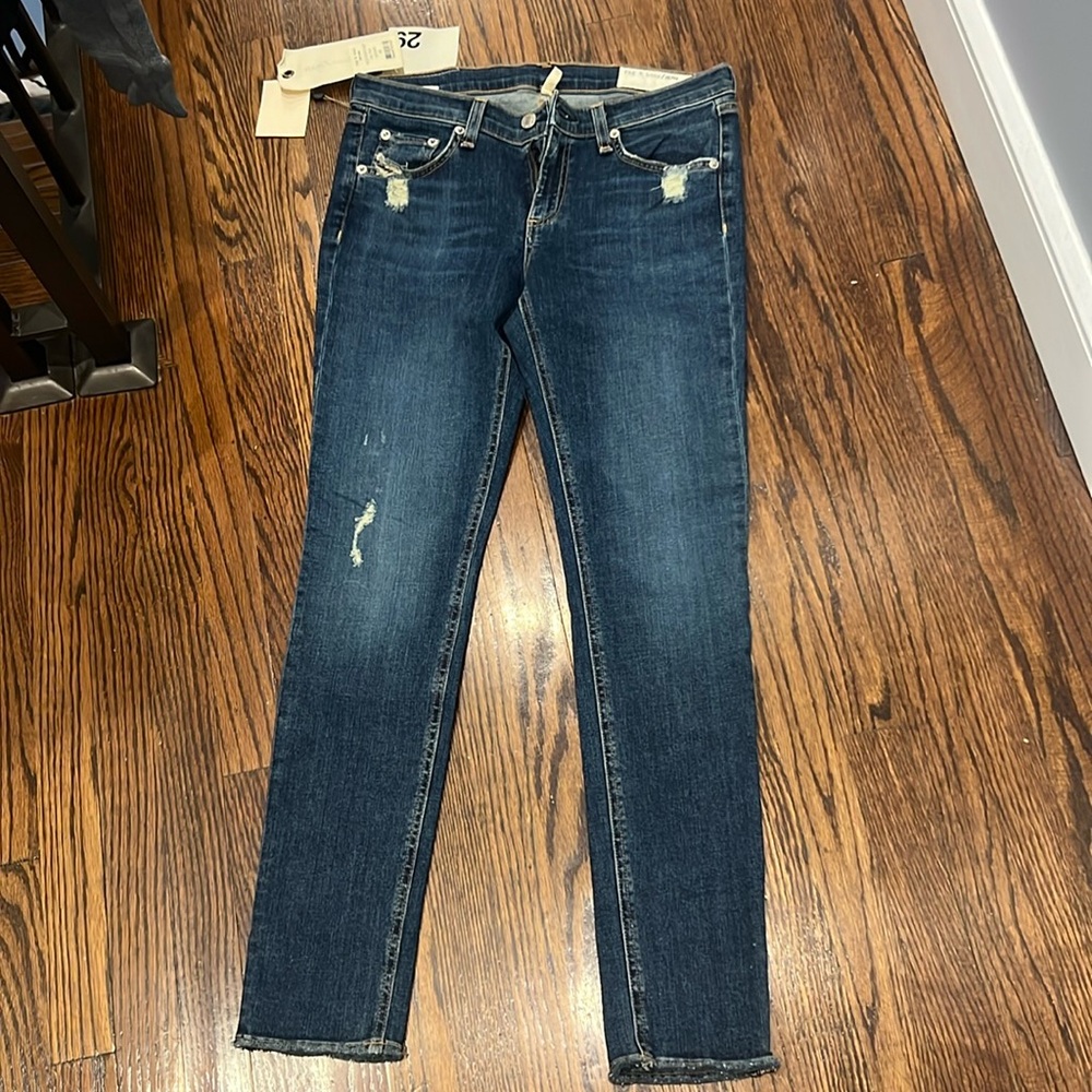 New with tags Rag n’ Bone la Paz skinny jeans size 29